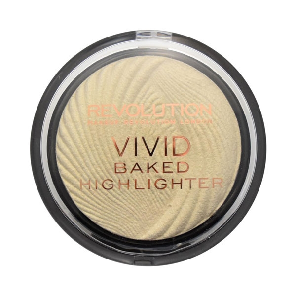 Revolution Vivid Baked Highlighter - Golden Lights-0