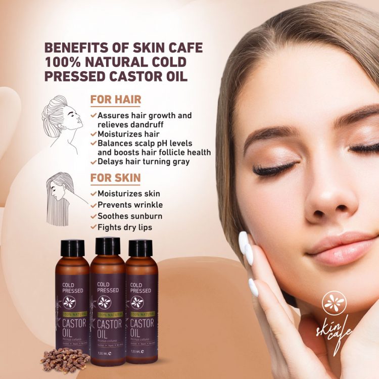 Skin Cafe Castor Oil (Cold Pressed) – Shajgoj