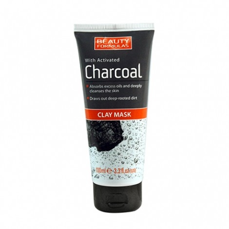 Beauty Formulas With Activated Charcoal Clay Mask-0
