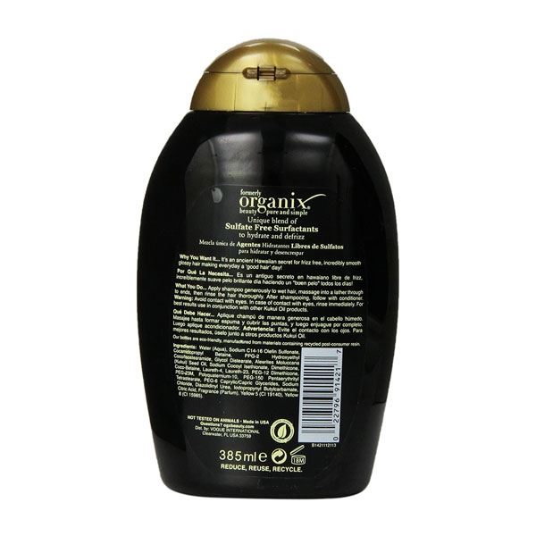 OGX Kukui Oil Shampoo-4146
