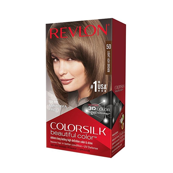 Revlon Colorsilk Hair Color Light Ash Brown 50-0