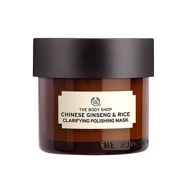 The Body Shop Chinese Ginseng & Rice Clarifying Polishing Mask-0
