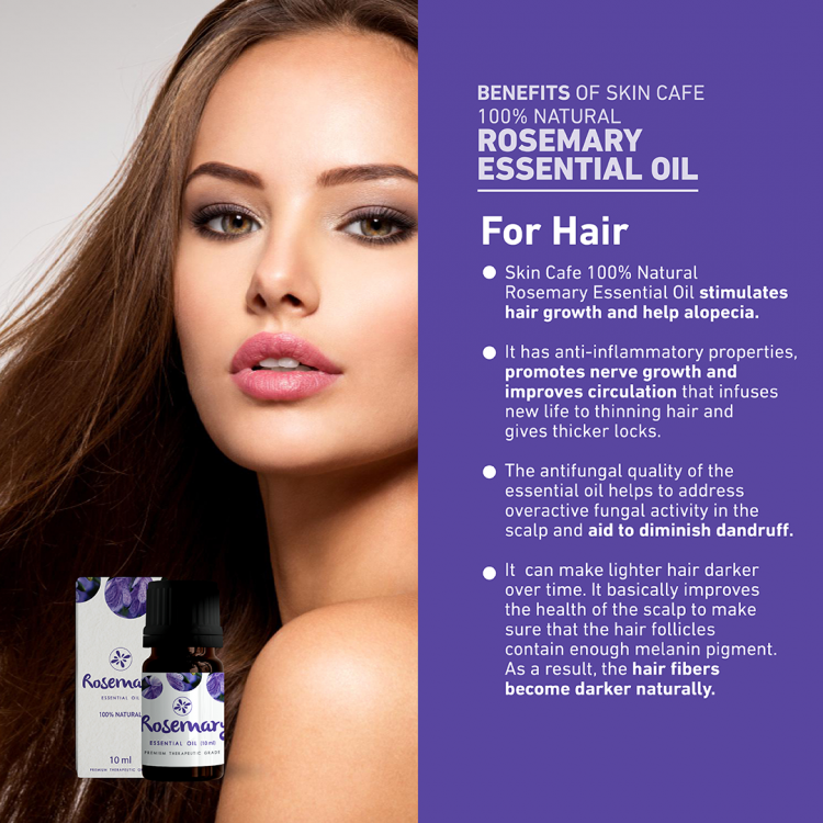 Skin Cafe 100% Natural Essential Oil – Rosemary – Shajgoj