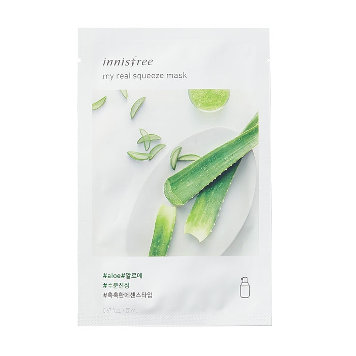 Innisfree My Real Squeeze Mask - Aloe-0