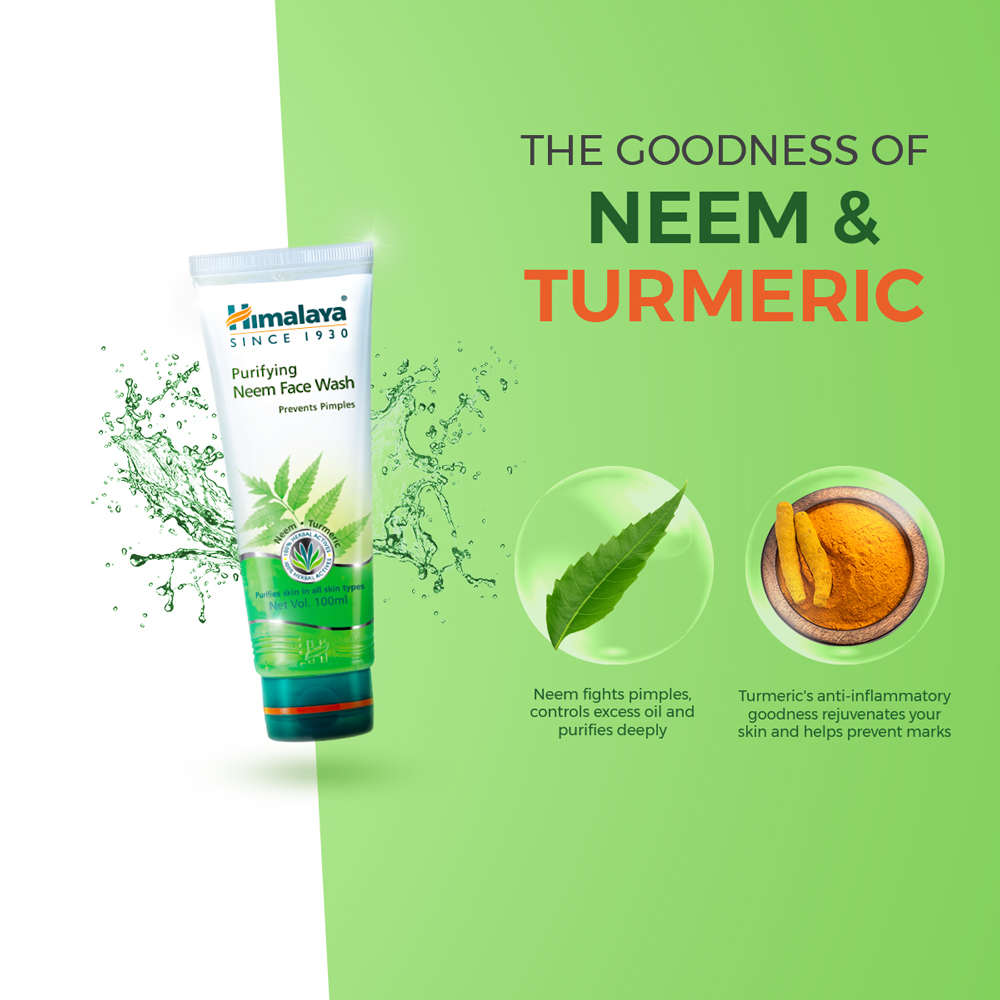 Himalaya Purifying Neem Face Wash Shajgoj