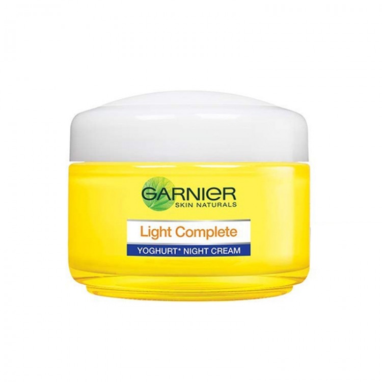 Garnier Light Complete Yoghurt Night Cream Shajgoj