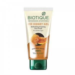 Biotique Bio Honey Gel Refreshing Foaming Face Wash For All Skin Types-0