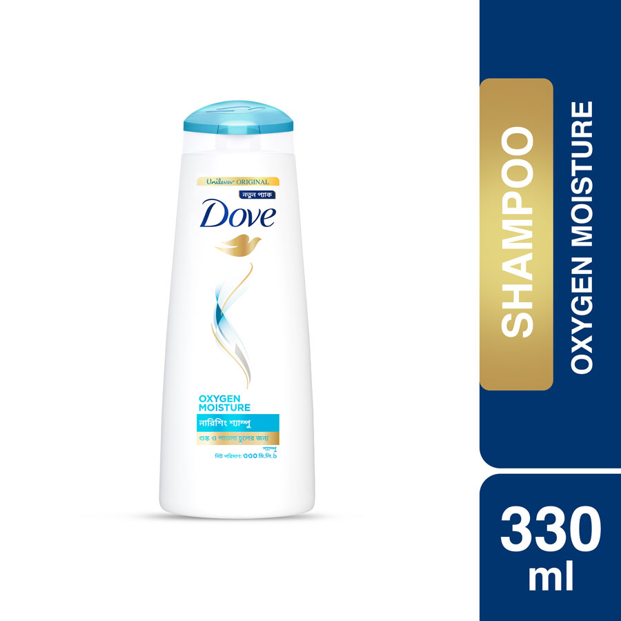 Dove Shampoo Oxygen Moisture 330.0 ml Shajgoj