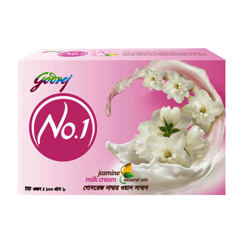 Godrej No 1 Jasmine Soap Shajgoj