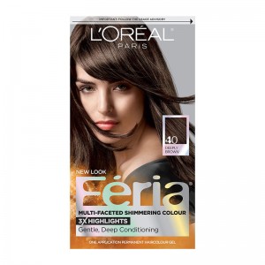 L'Oreal Paris Feria Multi-Faceted Shimmering Permanent Hair Color – Deeply  Brown 40 – Shajgoj