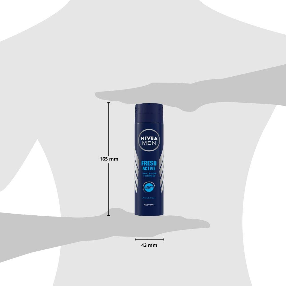 Nivea Men Body Spray Fresh Active Shajgoj