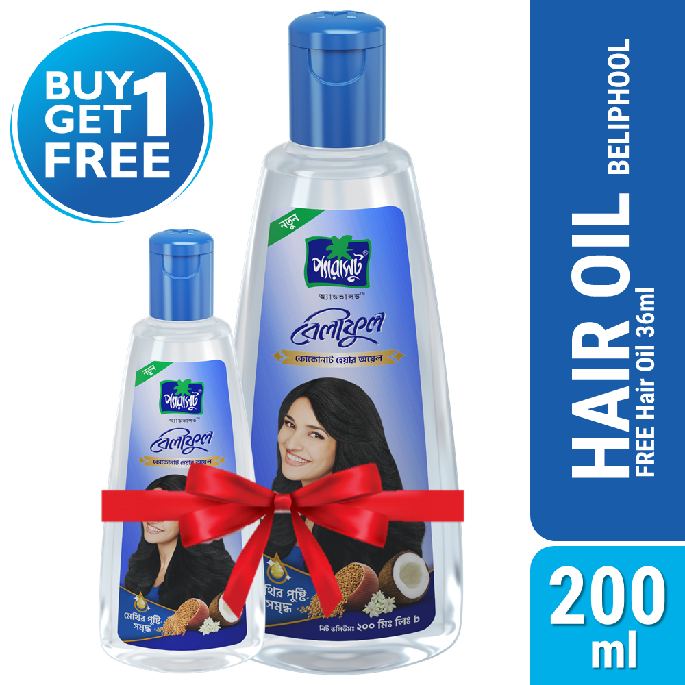 Buy One Parachute Hair Oil Advansed Beliphool 200Ml Get One Hair Oil 36Ml  Free – Shajgoj