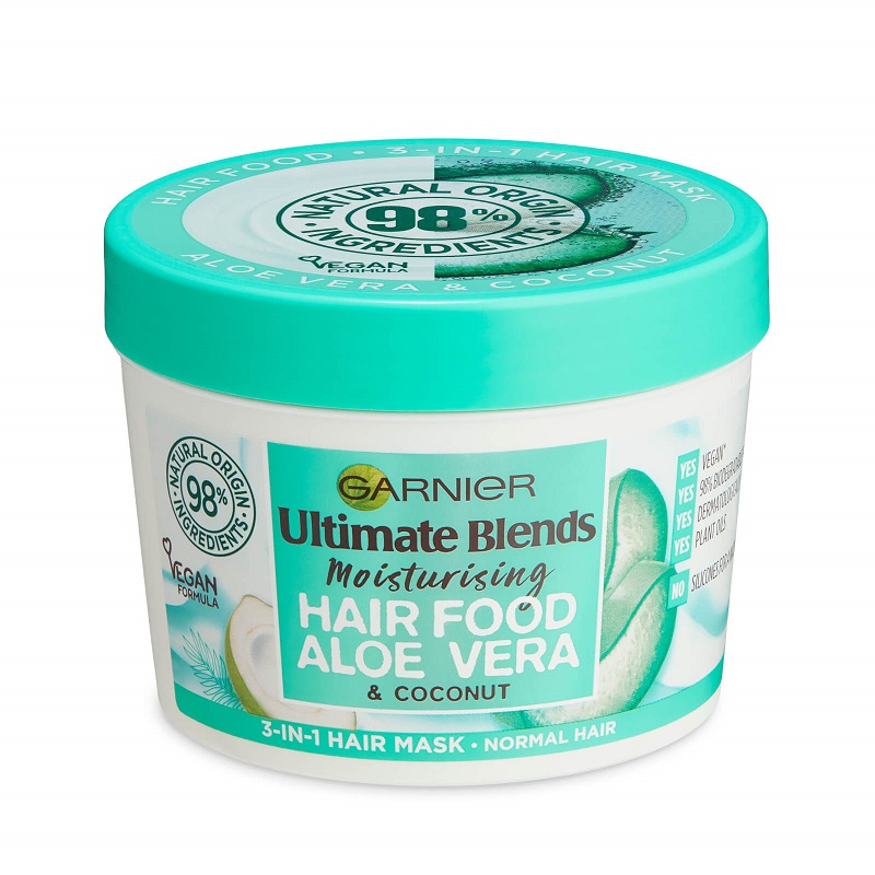 Garnier Ultimate Blends Hair Food Aloe Vera 3 in 1 Hair Mask Treatment –  Shajgoj