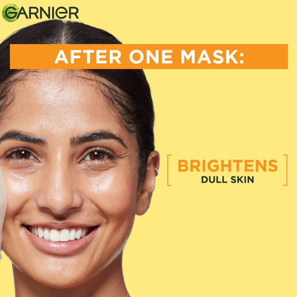 Garnier BRIGHT Complete Serum Mask 28gm Shajgoj