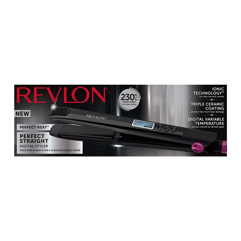 Revlon 1 In Tourmaline Ceramic Straightener With Bonus 12 In Travelpro   Flat Irons  Straighteners  Beauty  Health  Shop The Exchange