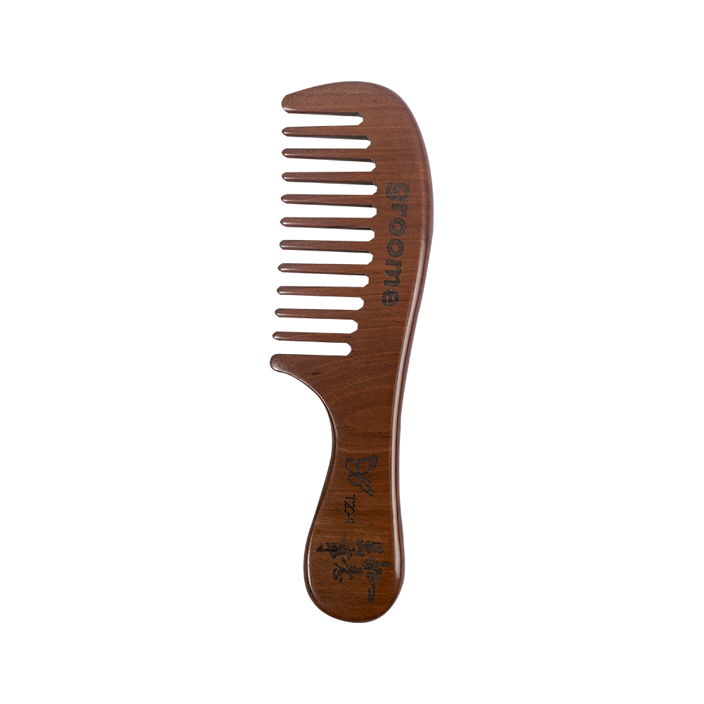 Groome Luxury Wooden Hair Comb – Shajgoj
