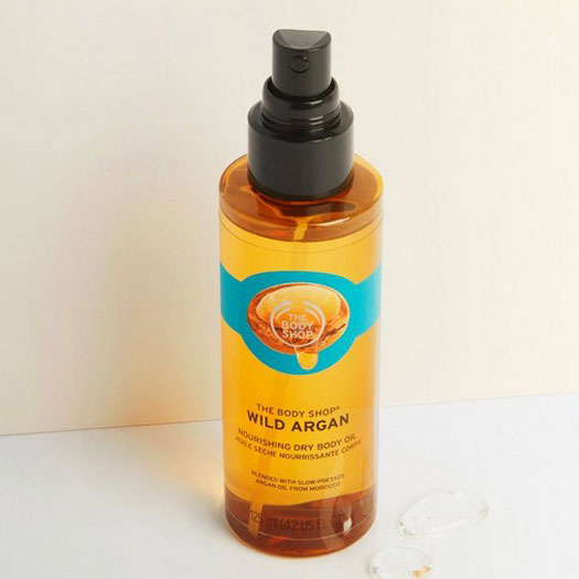 The Wild Argan Oil Nourishing Dry Body Oil 125ml Shajgoj