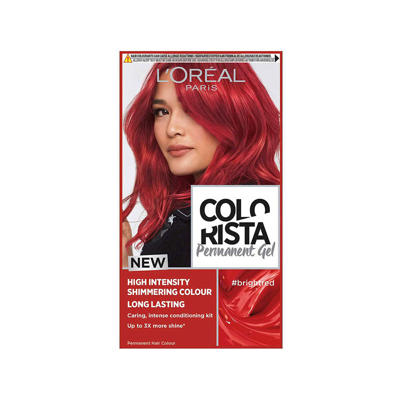 L'Oreal Colorista Bright Red Permanent Hair Dye Gel – Shajgoj