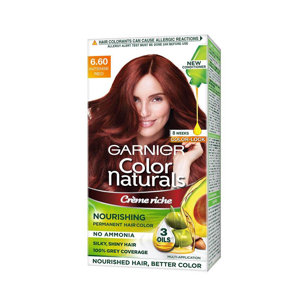 Garnier Color Naturals  – Intense Red – 70ml+60g – Shajgoj