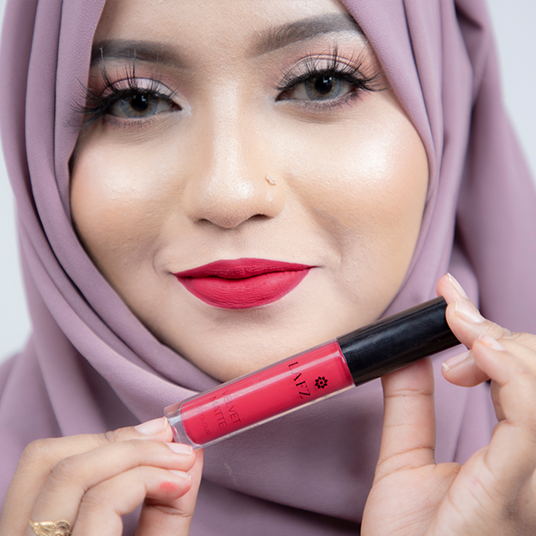 LAFZ Halal Lip Color Cherry Crush Shajgoj