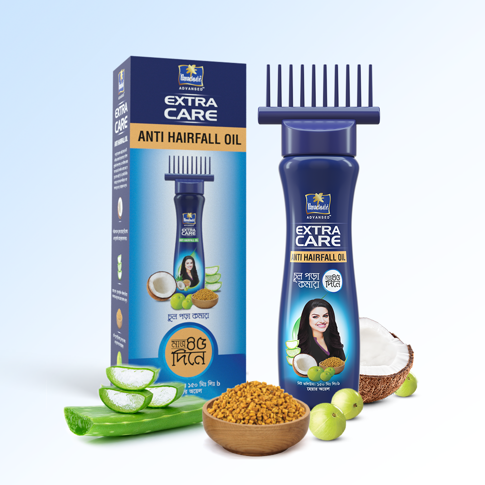 Parachute Hair Oil Anti Hairfall Oil Extra Care (Root Applier) – Shajgoj