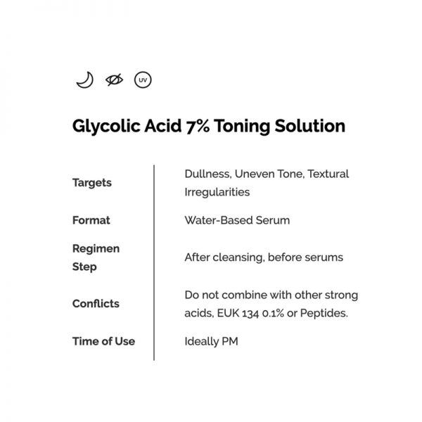 The Ordinary Glycolic Acid 7 Toning Solution Shajgoj