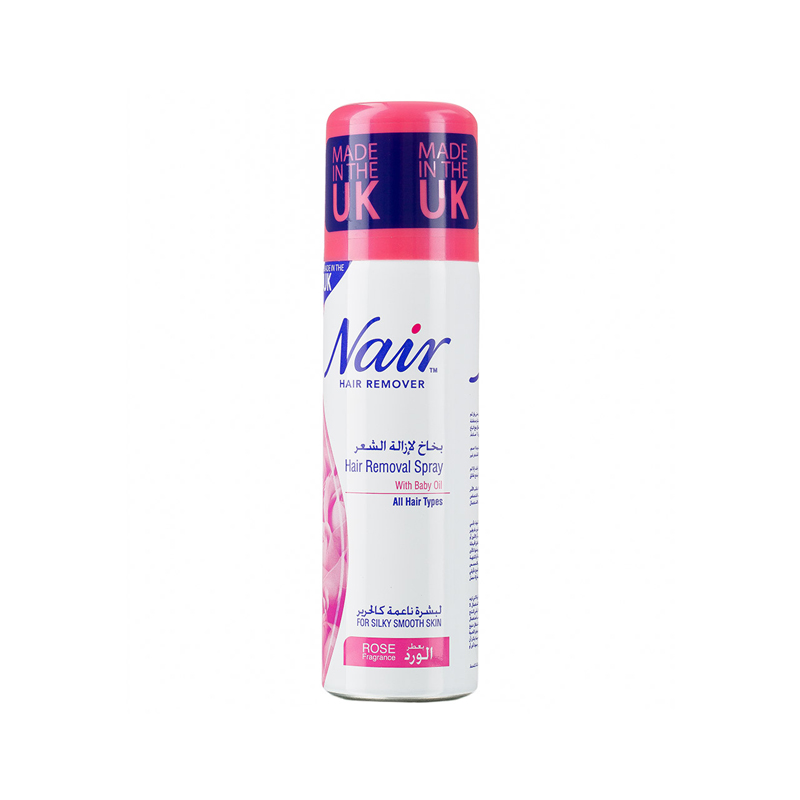 Nair Hair Removal Spray Rose – Shajgoj