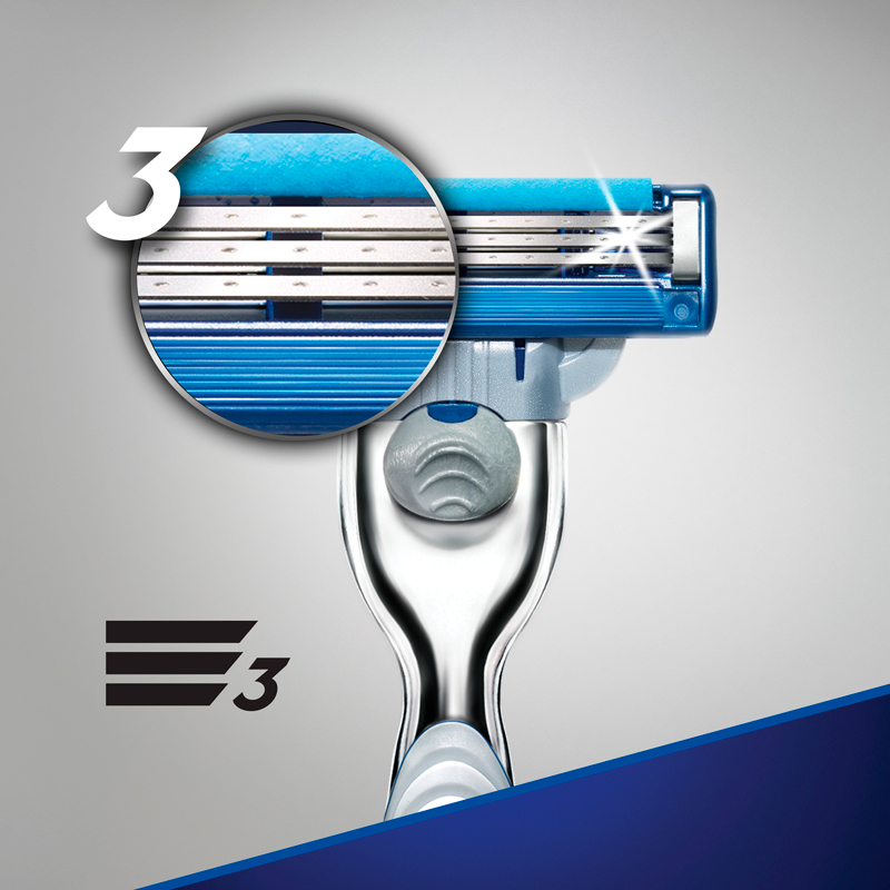Gillette Mach3 Turbo Men’s Shaving Razor (1 pc) Shajgoj
