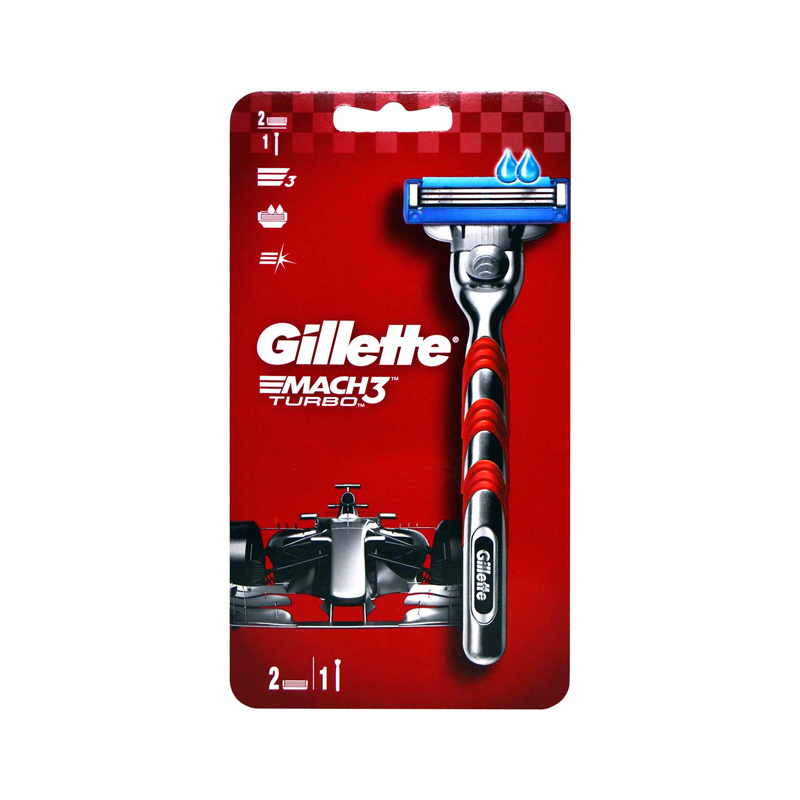 Gillette Mach3 Turbo Shaving Razor Shajgoj