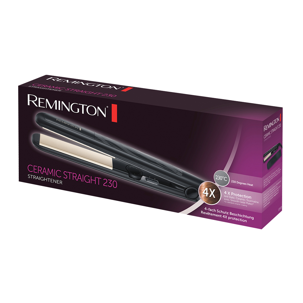 Remington Ceramic Straight 230 Hair Straightener S3500 – Shajgoj