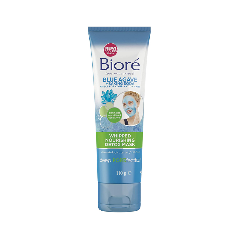Biore Blue Agave + Baking Soda Face Mask Shajgoj