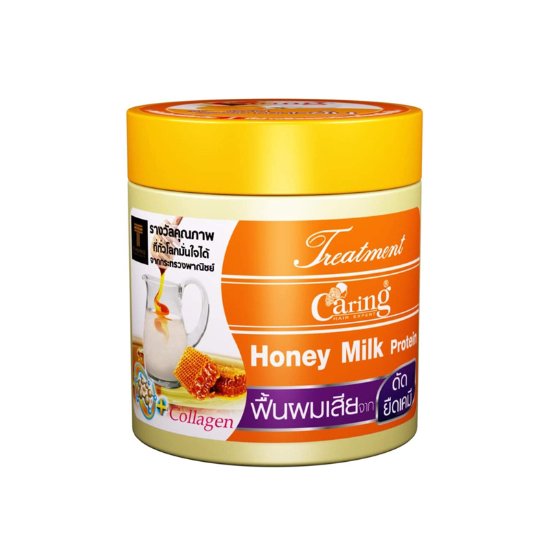 Caring Hair Treatment Honey Milk Protein – Shajgoj