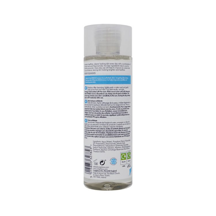 Creightons Salicylic Acid Exfoliating Tonic – Shajgoj