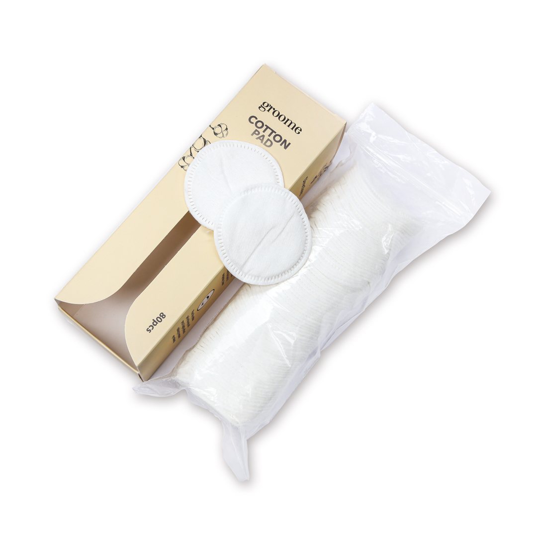 Groome Personal Care Cotton Pad – 80pcs – Shajgoj