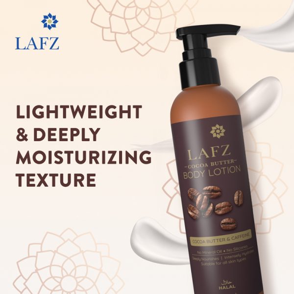 LAFZ Halal Cocoa Butter Body Lotion Shajgoj