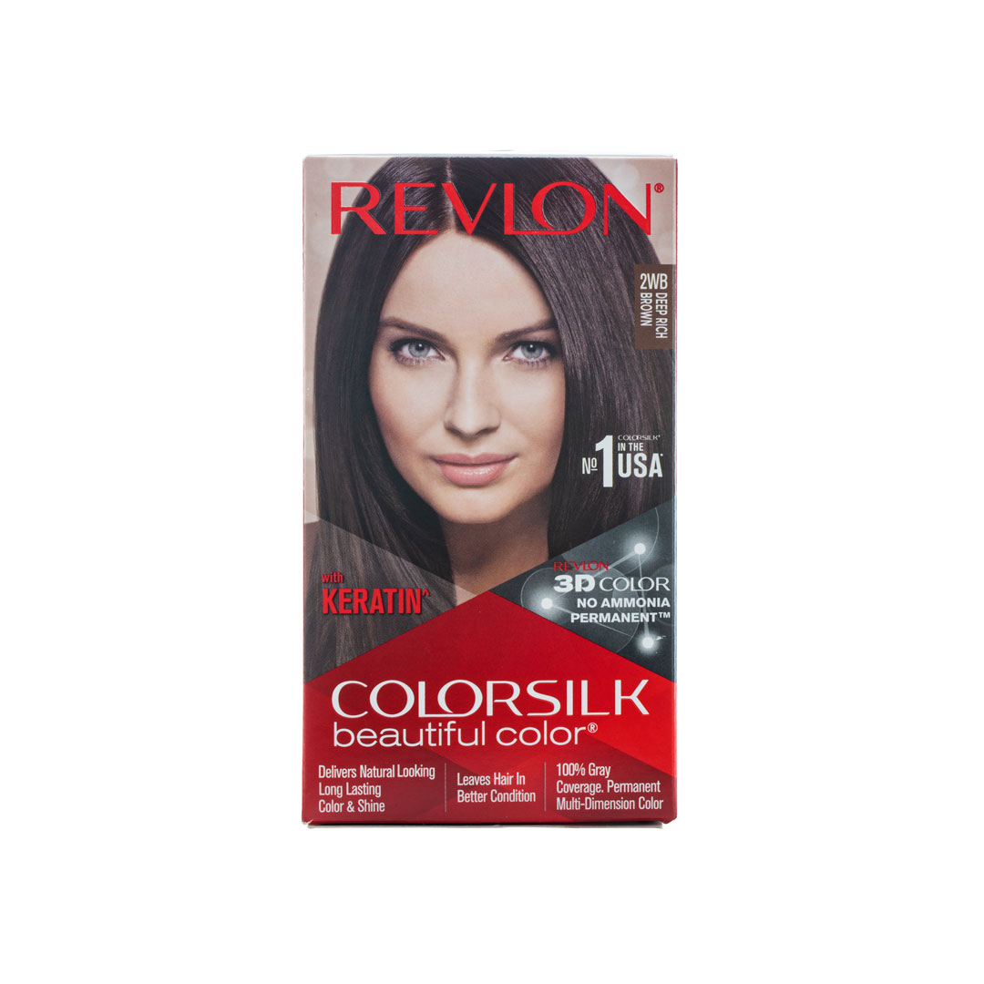 Revlon Colorsilk Hair Color Deep Rich Brown 2WB – Shajgoj