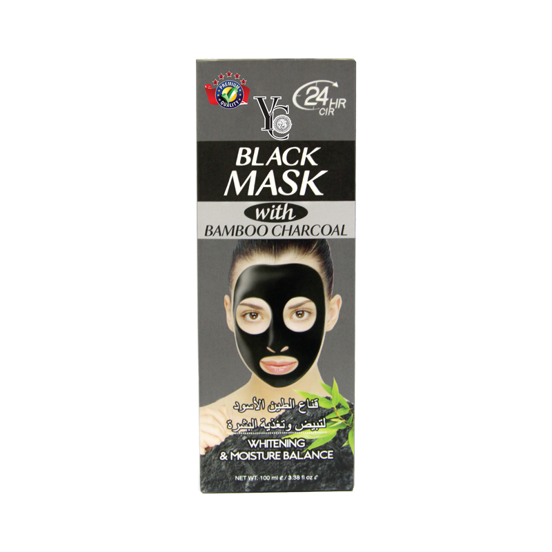 YC Black Mask With Bamboo Charcoal –