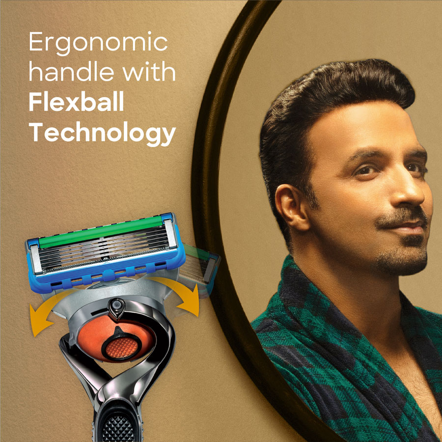 Gillette Fusion Proglide Flex Ball Manual Shaving Razor Blades – 2  Cartridges – Shajgoj
