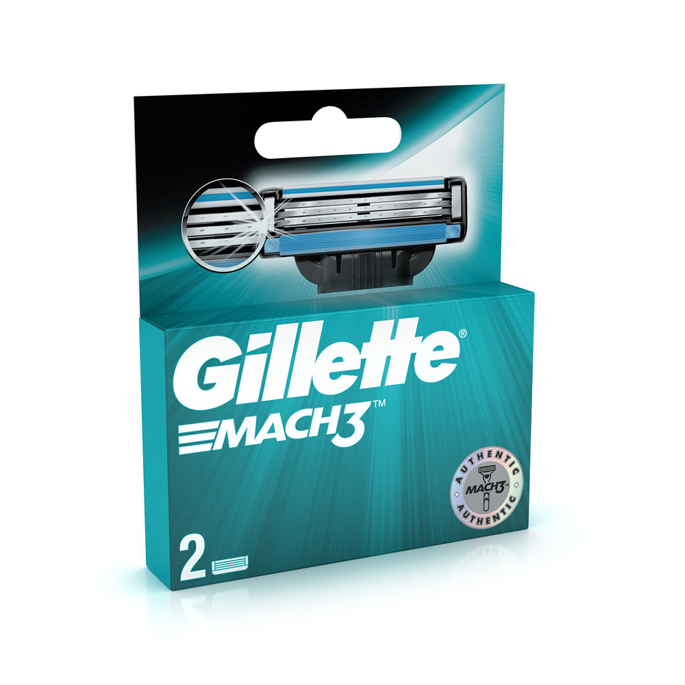 Gillette Mach Manual Shaving Razor Blades S Pack Cartridge Shajgoj