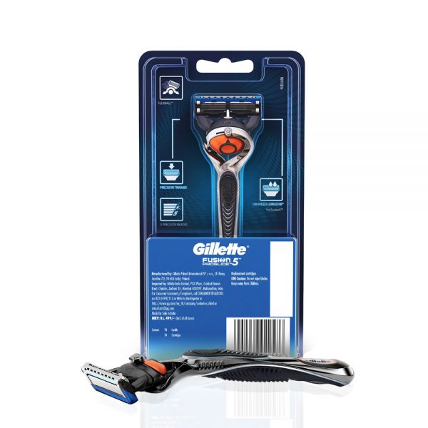 Gillette Proglide Men’s Grooming Razor with Flexball Technology