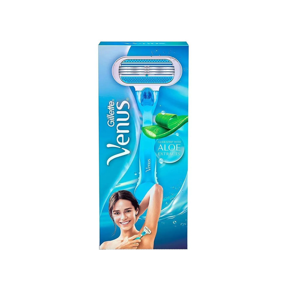 Gillette Venus Razor with Aloe Extract for Women Shajgoj