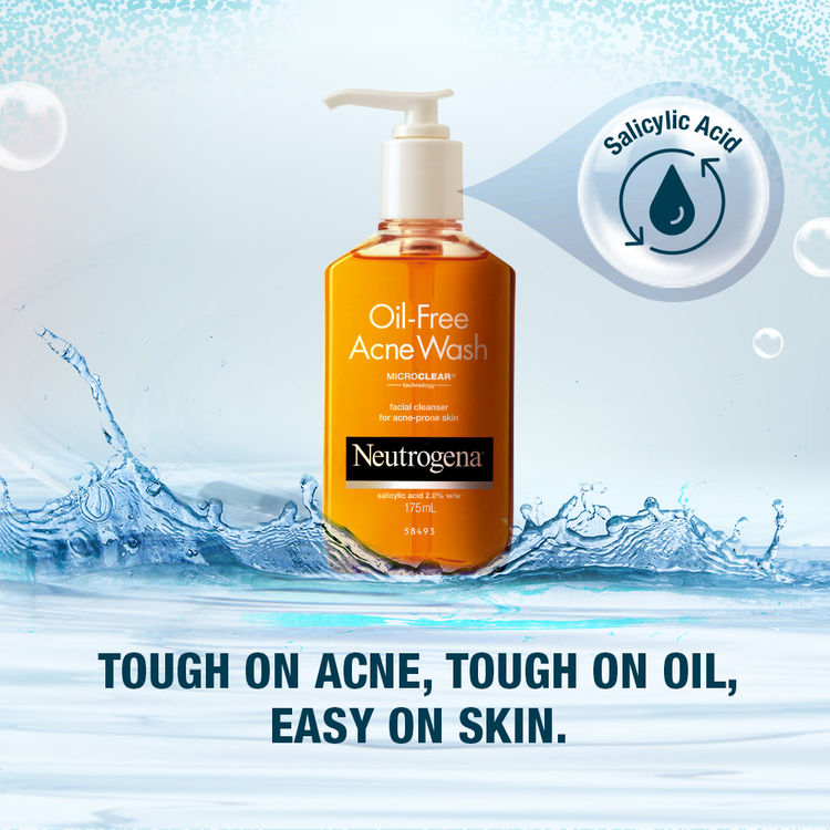 Neutrogena Oil Free Acne Wash Facial Cleanser – Shajgoj