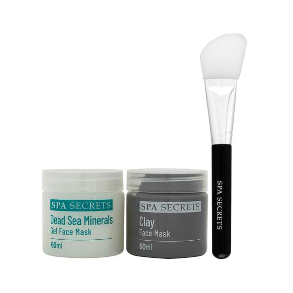 Spa Secrets Clay & Gel Face Mask Set Shajgoj