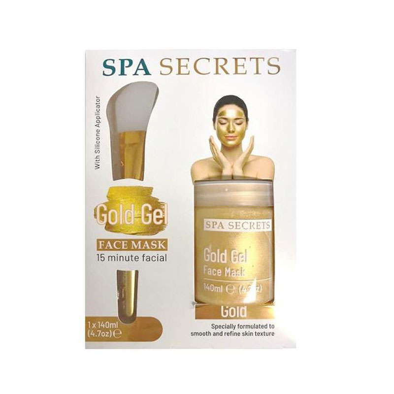 Spa Secrets Gold Gel Face Mask Set Shajgoj