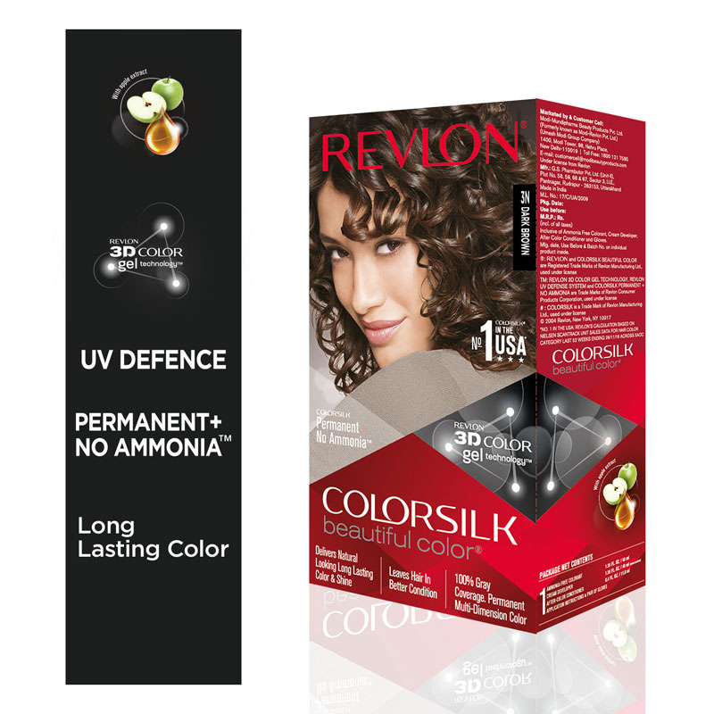 Revlon Colorsilk Hair Color Dark Brown 3N – Shajgoj