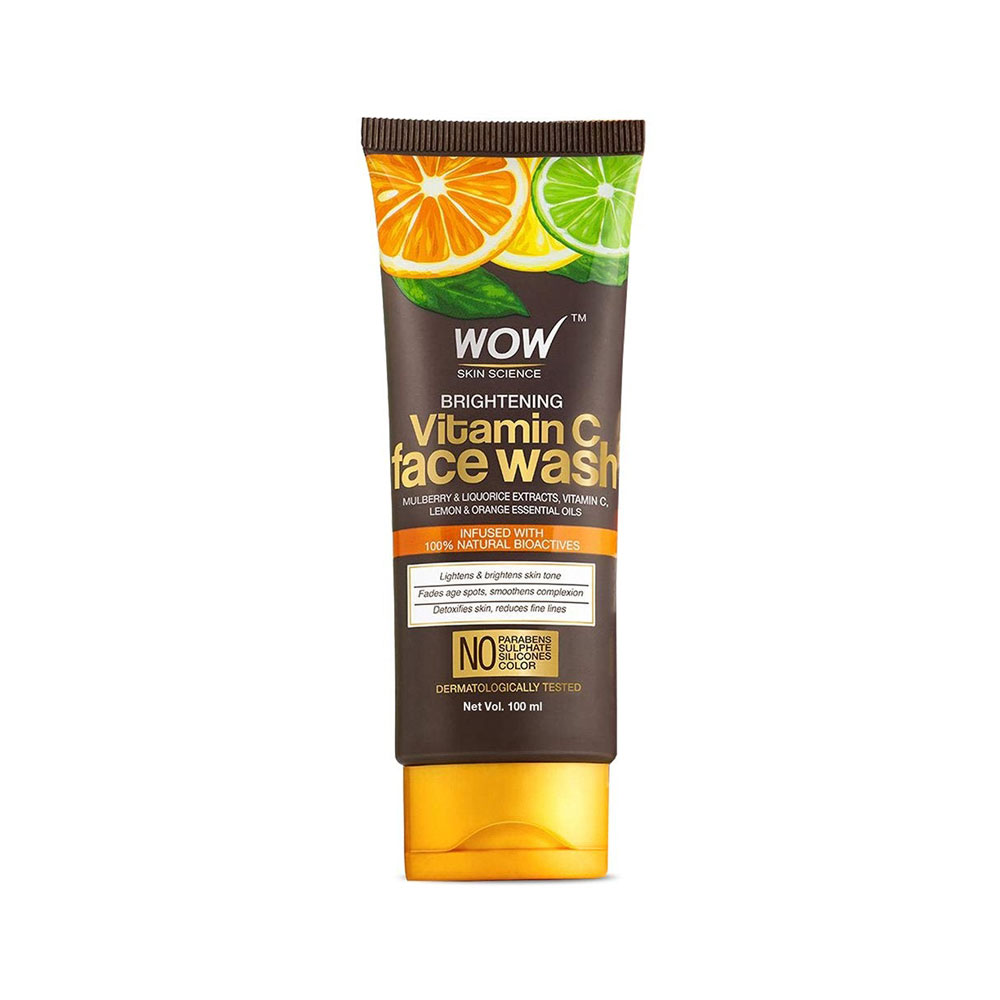 Wow Brightening Vitamin C Face Wash Shajgoj