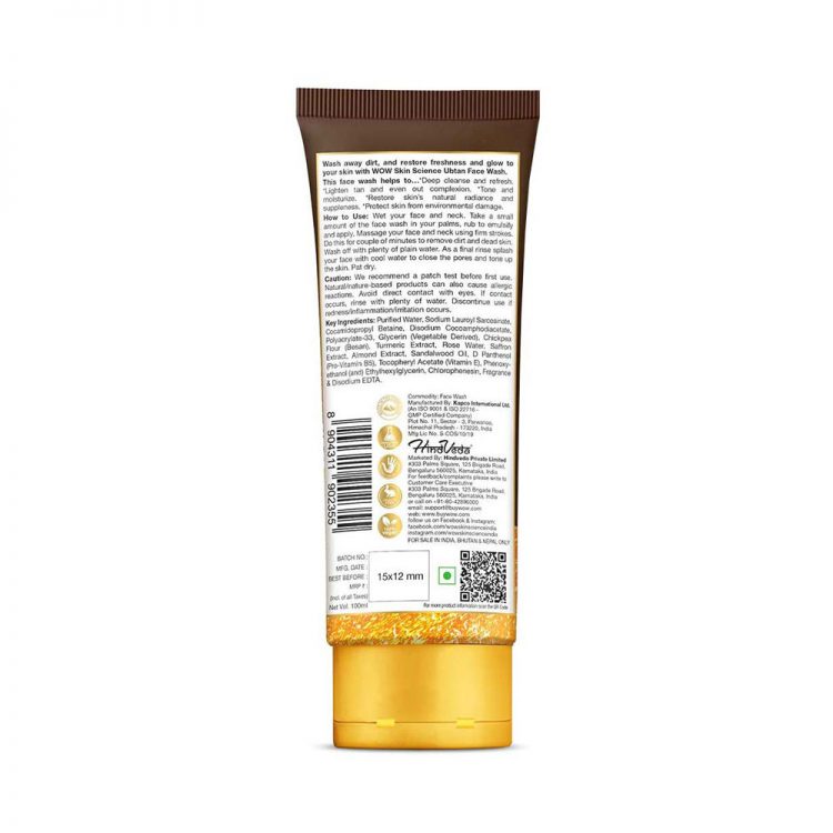 Wow Ubtan Face Wash Shajgoj