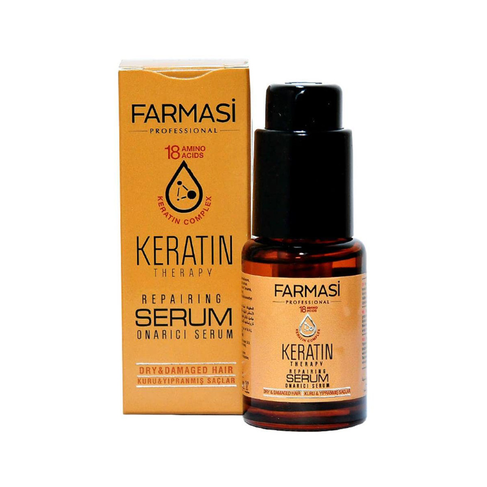 Farmasi Keratin Therapy Repairing Serum For Dry & Damaged Hair – Shajgoj
