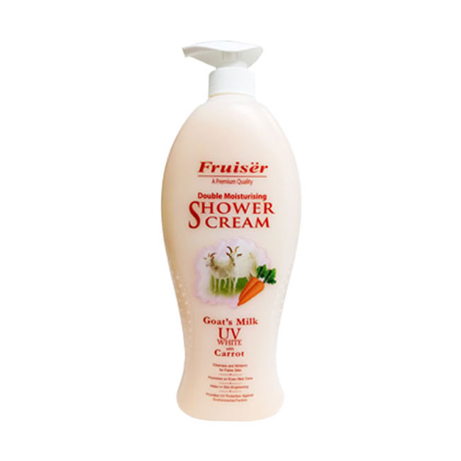 Fruiser Goat’s Milk UV White with Carrot Shower Cream Shajgoj