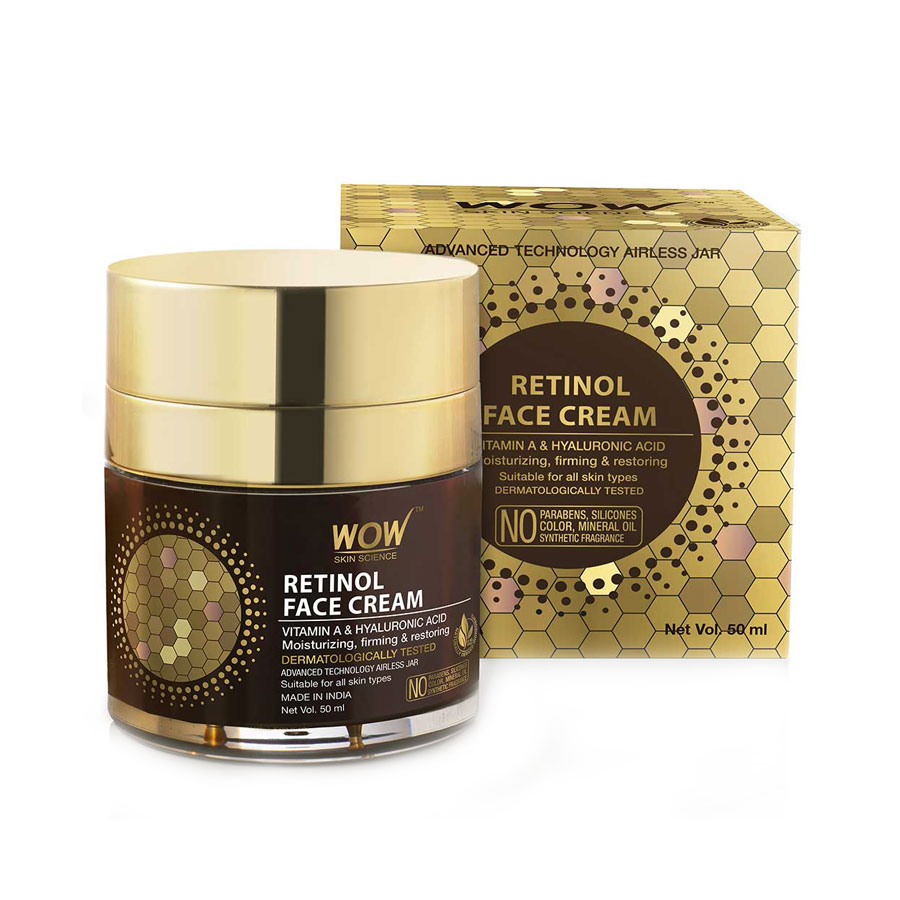 Wow Skin Science Retinol Face Cream Shajgoj